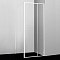 Душевое ограждение прямоугольное Rhin 44S22 100х90х200 , стекло прозрачное, профиль белый