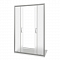 Дверь для душа INFINITY WTW-TD-150-G-CH 150х185 стекло Grape 6 мм, профиль хром