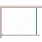 Душевая перегородка OS12P 110х190 прозрачное стекло, профиль хром