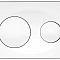 Панель смыва AZARIO цвет белый (круглая) AZ-8200-0012