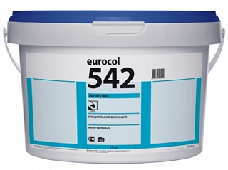 542 Eurofix tiles водно-дисперсионный клей-фиксация (10 кг)