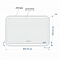 Зеркало LED 051 design pro 80x55 с подсветкой, bluetooth, с антизапотеванием, прямоугольное