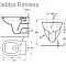 DEBBA 34699L000 унитаз подвесной безободковый #