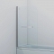 Шторка на ванну RAY6CS8i90 80х140 Ray распашная, стекло прозрачное, профиль хром