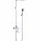 Душевая система LM5962CW (верхний душ, ручной душ, смеситель с изливом)