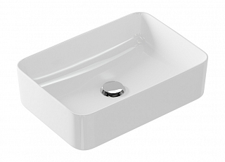 Умывальник накладной CREA 50 RECTANGULAR, 500х350 #