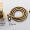 Смеситель с гигиеническим душем S127G встраиваемый, золотой сатин #