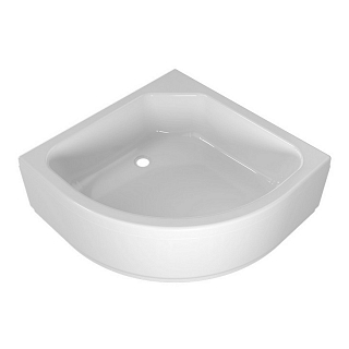 Поддон ПД20 полукруг акрил 80х80х31 средний, с экраном