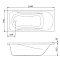 Ванна акриловая Sense New 150х70  W76A-150-070W-A