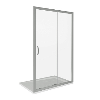 Дверь для душа INFINITY WTW-110-C-CH 110х185 стекло прозрачное 6 мм, профиль хром