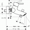Смеситель для ванны 32440000 Talis S2 ##