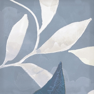 15х15 Leaves Blue