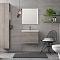Унитаз подвесной CITY NEW CLEAN ON безободковый, сиденье Slim дюропласт микролифт #
