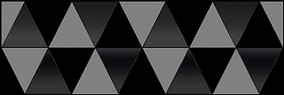 Декор 20х60 Sigma Perla чёрный 17-03-04-463-0