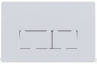 Панель смыва AZARIO цвет белый (квадратная) AZ-8200-0090/AZ-P58-0130