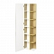 Шкаф-колонна Сканди с зеркалом Белый/Дуб Верона 1A253403SDB20