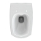 Унитаз подвесной CARINA XL ClEAN ON безободковый, сиденье Slim дюропласт микролифт #
