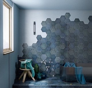 17,5x20 Heritage Hexagono