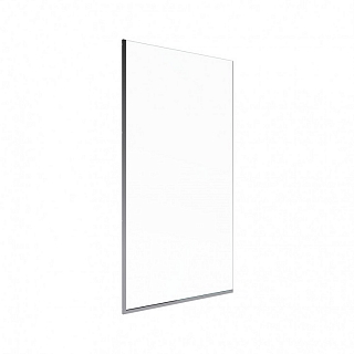 Шторка на ванну Статик-Хром 70х140, стекло 8мм, профиль хромированный