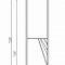 Шкаф-колонна Сакура 1A219903SKW8R правая ольха наварра/белый
