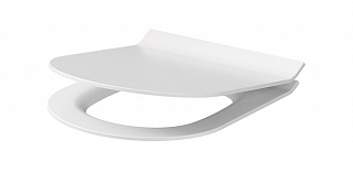Сиденье для унитаза CITY slim 9S-DS-CIT-S-DL-t), быстросъёмное, дюропласт, микролифт