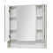 Зеркало-шкаф Рико 80  белый/ясень  1A215302RIB90