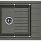 Мойка гранит "Липси-780Р" с решёткой 780х510х217 чёрный