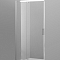 Дверь для душа A-59 90х190 распашная, стекло прозрачное, профиль хром