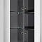 SPIRIT 2.0 Шкаф-колонна подвесная 35 см, правая, фасад с полочками, белый глянец