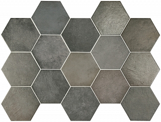 17,5x20 Heritage Hexagono Carbon 24954 керамогранит
