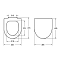 MERIDIAN ZRU9307606 сиденье soft close #