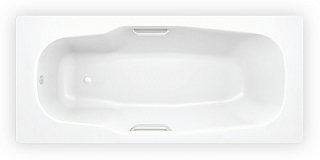 Ванна стальная ATLANTICA HG 180х80х41 c ручками, сталь 3,5мм