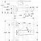 Смеситель для ванны MODUO 64097, хром #