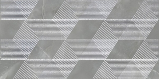 Декор 31,5х63 Opale Grey Geometria