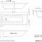 Ванна акриловая 170х70 Элис