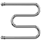 Полотенцесушитель водяной нерж. М-образный 600х500 боковое подключение