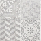Декор 20х40 Bastion мозаика с пропилами серый 08-03-06-453