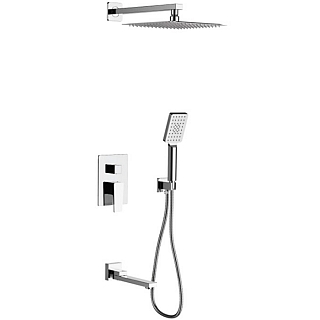 Душевая система L2478-2 встраиваемая, с поворотным изливом