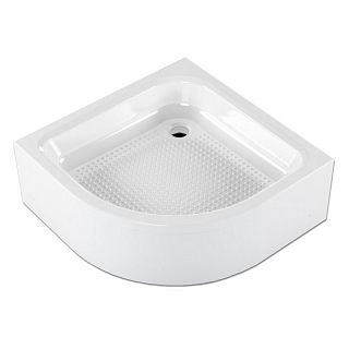 Поддон полукруг акрил Classic S АПS_011740 80х80х30, отв.D50, без сифона #