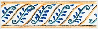 Бордюр 20х6,3 STG\A462\5232 Капри майолика 