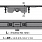 Водоотводящий желоб APZ12 TILE OPTIMA 950 с решёткой TILE, горизонтальный выпуск