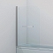 Шторка на ванну RAY6CS9i90 90х140 Ray распашная, стекло прозрачное, профиль хром