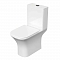 Унитаз-компакт безободковый Optima Square AQ4411-00 сиденье дюропласт с микролифтом
