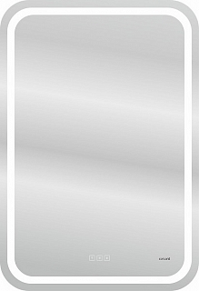Зеркало LED 051 design pro 55x80 с подсветкой, bluetooth, с антизапотеванием, прямоугольное