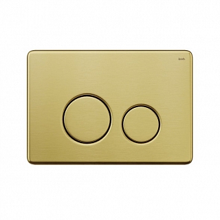 Кнопка Unisteel 001 нержавеющая сталь (цвет золото матовое) UNS01GGi77